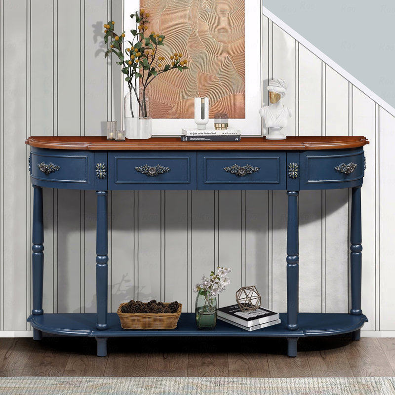 Console 52 po Retro, Bleu