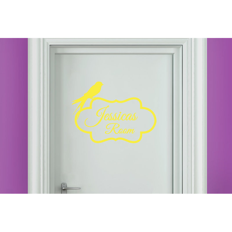 Wall Decal, Bright Yellow