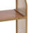 2 Piece Metal Tiered Wall Shelf