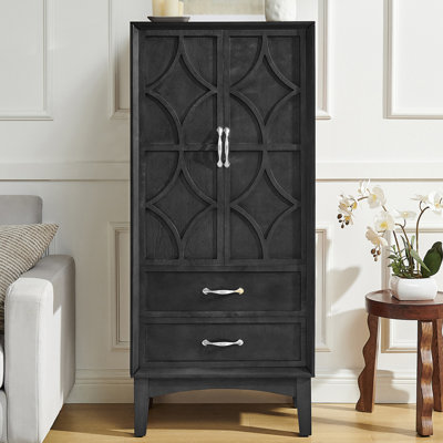 Armoire d'appoint 53,5 po avec 2 tiroirs
