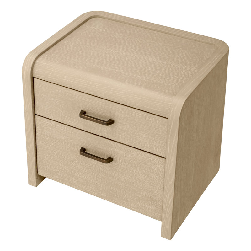 Nightstand Joane, Washed Oak