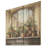 Italian Poteries Window Charm - Farmhouse Windows On Wood Print-364099114