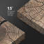 «Brown Log Wood Ring Rings Nature» sur toile-93389189-93389186