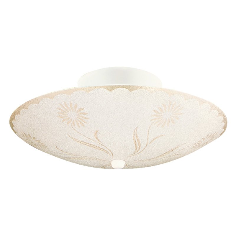Bost Glass Semi Flush Mount