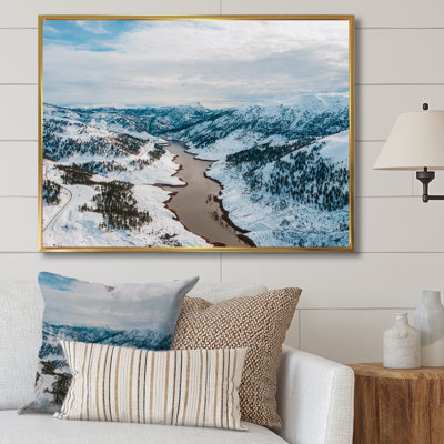 Impression sur toile Icy Alaskan Wilderness II
