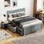 Lit plateforme avec tiroir et deux tablettes-113271232-113271234