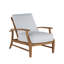 Croquet Teak Patio Chair with Cushions-95522978-182428366-239912427