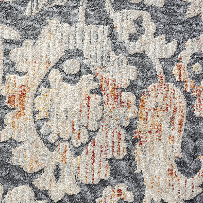Tapis crème / gris Govea, Rectangle 8 pi 10 po x 12 pi 2 po