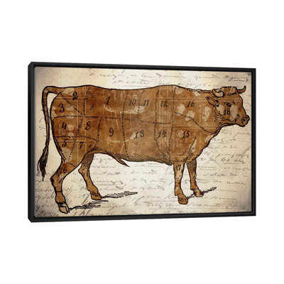 "Le Boeuf III" par Ginger, impression sur toile