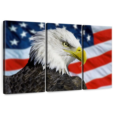 Brampt Patriotic Alaskan Bald Eagle
