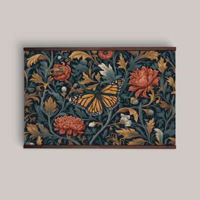 Tapisserie sur toile botanique rétro William William