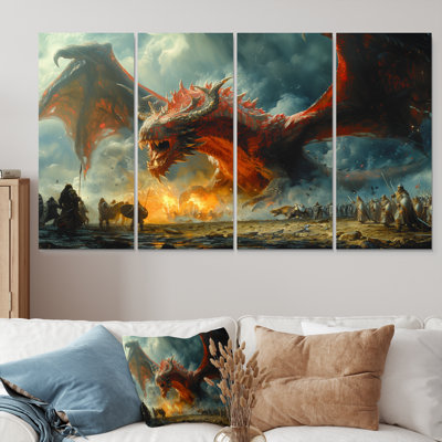 Sotelo - Dragons Wall Art Set