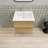 Alcester 23.6'' Single Bathroom Vanity with Resin Top-581334064