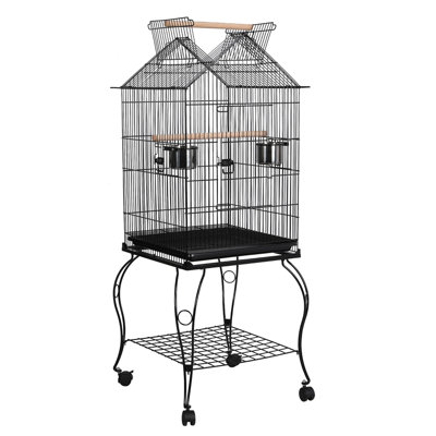 Cage à oiseaux avec roulettes 57 po Alenson