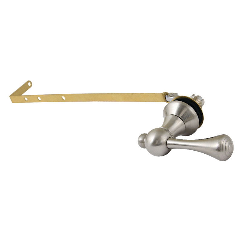 Levier de réservoir de toilette à fixation avant ou latérale Kingston Brass KTBLD Kingston Brass, Nickel brossé