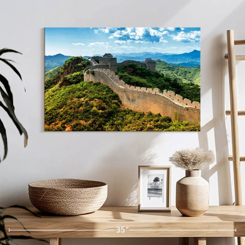 Grande muraille de Chine III, H 16 po x l 24 po