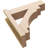 Bois de cèdre brut Merced Block TimberThane Perspector, brun clair-89132912