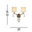 Sangerfield Mild Steel Armed Sconce