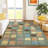 Machine Washable Indoor/Outdoor Chantille ACN2501 Squares Rug-100369938-100369947