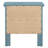 Teal Elegance Nightstand with Drawers