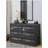 Cargo Gunmetal Finish Dresser