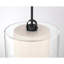 Luminaire suspendu / semi-encastré convertible 1 lumière 12,75 po Seville