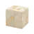 Gold/White Genuine Leather