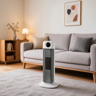 London Boutique 6500 BTU Electric High Efficiency Tower Space Heater