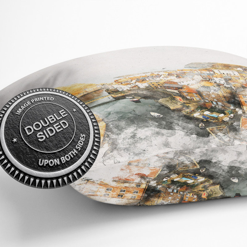 Square Cushion, 40cm H x 40cm W x 15cm D