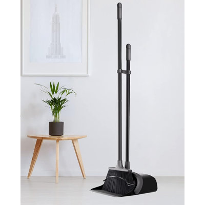 Adjustable Broom And Dustpan Set