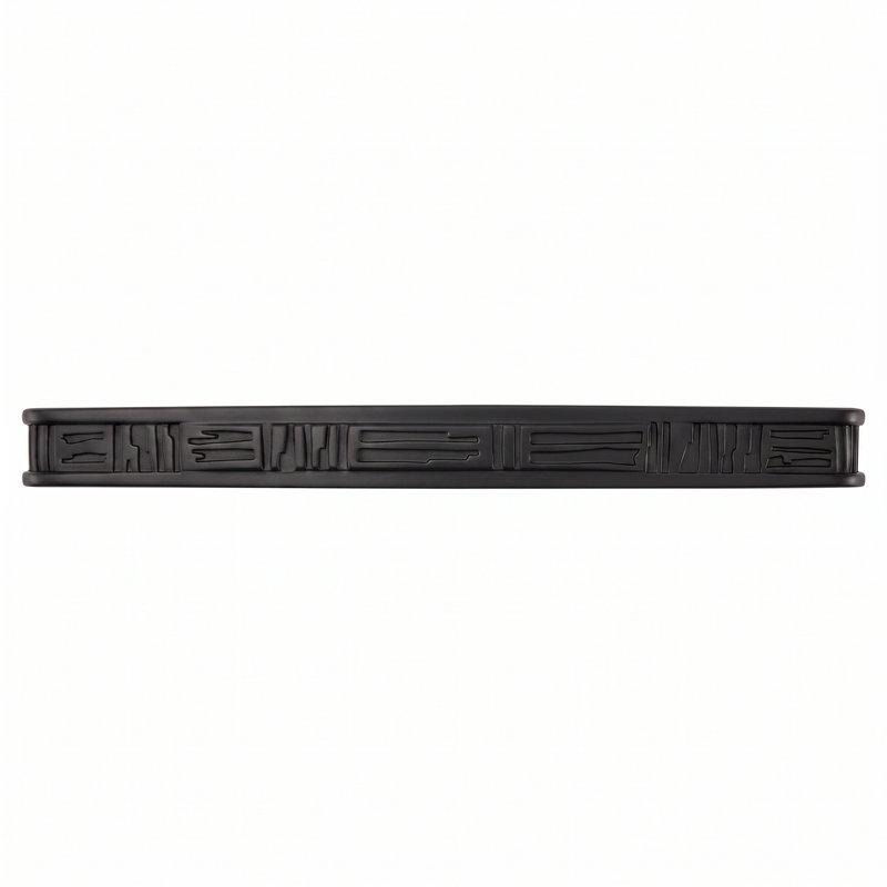 AMSTERDAM PULL IN PLATE, 3 1/2'', MATTE BLACK