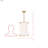Mingle 3-Light Pendant - Satin Brass