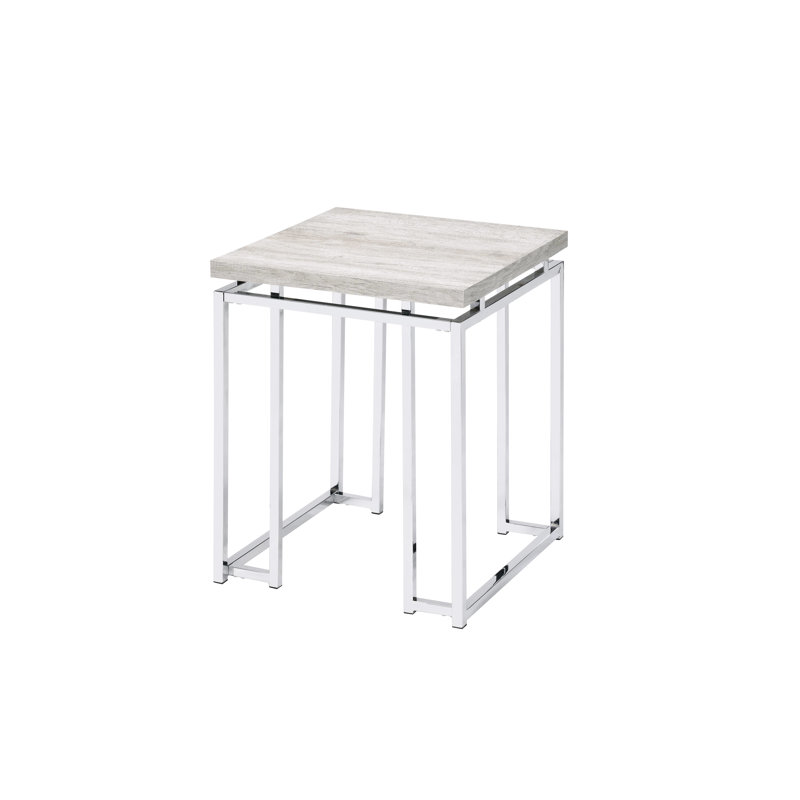 Natural Oak & End Table - Sleek Design For Any Room Stylish And Practical Space