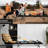 8ft Foldable Table, Black. For Camping, Picnic Trips. Heavy-duty, Waterproof. High Load Bearing. Indoor/outdoor Achievable Selection Black Folding Table. Portable For Outdoor Experiences. Capacity.