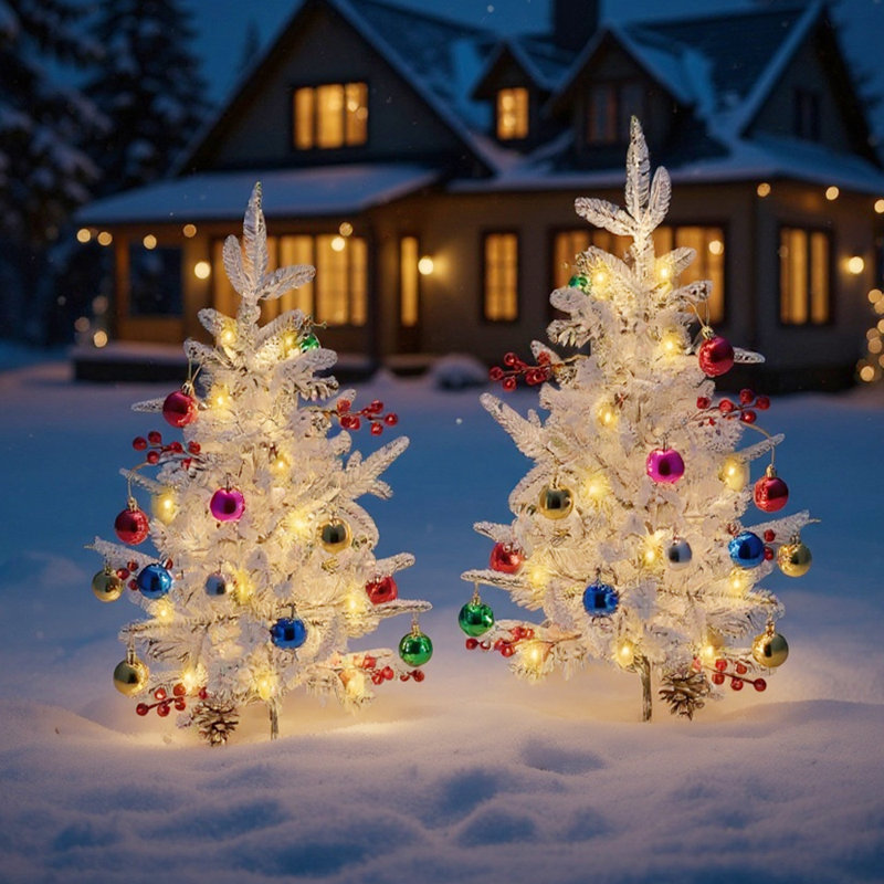 2.51' H Artificial Pine Christmas Tree