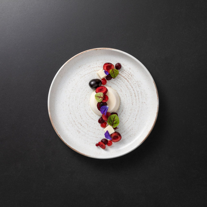 Salad Plate, Cream