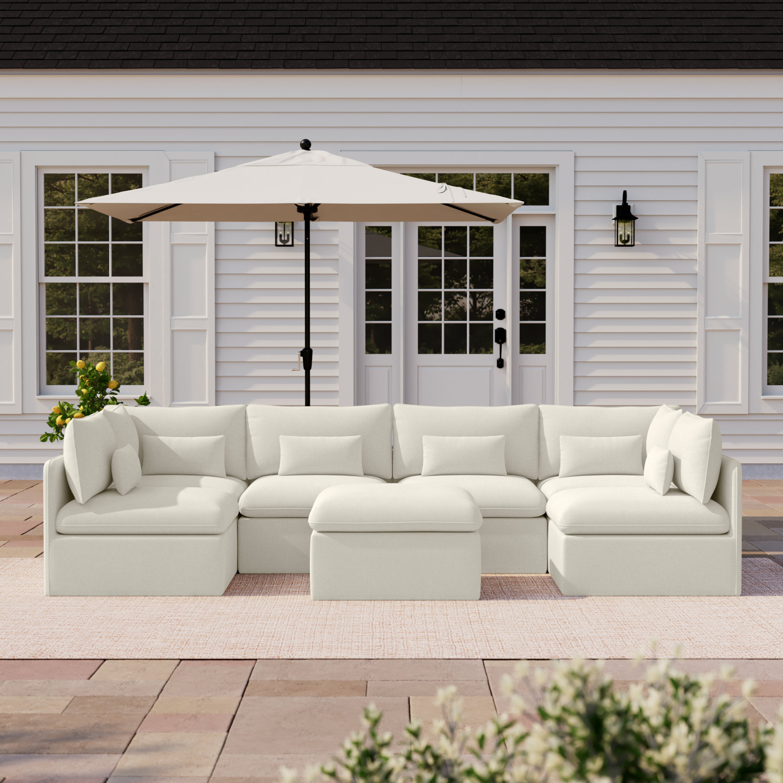 Valliere 7pc Multi-Chair Seating Group