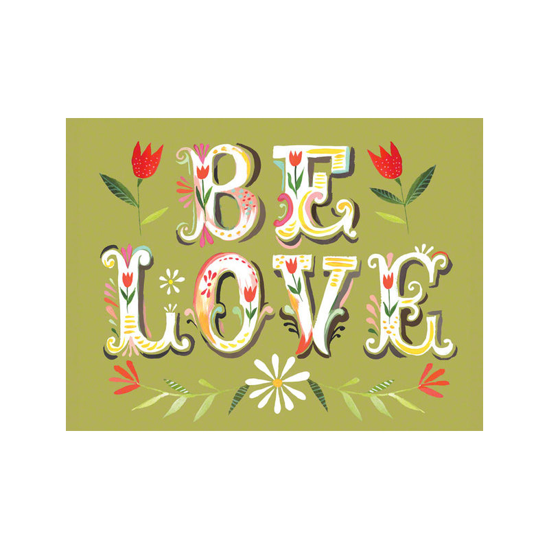 Art sur toile be love