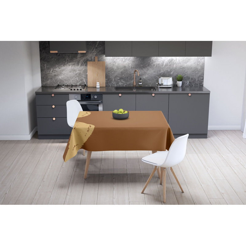 East Urban Home kitchen decoration, tablecloth, 140 x 140cm - Designed and made in Turkey