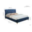 Aima Upholstered Bed Frame-20983343