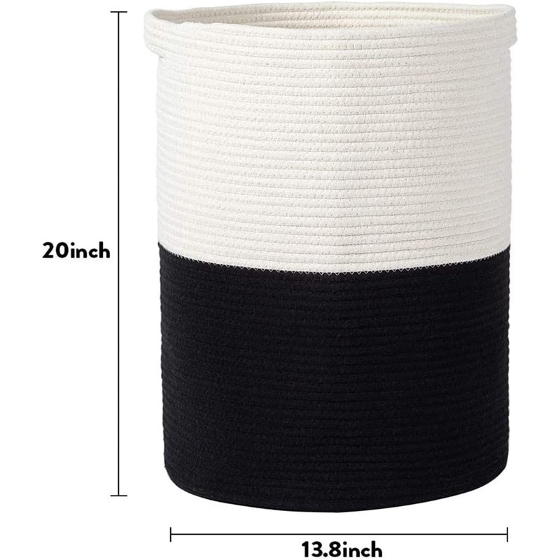 Panier à linge 55L pliable - Panier de rangement pour jouets et vêtements pour couvertures