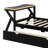 Wooden Gaming Platform Bed With LED Headboard