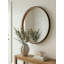 Miroir décoratif en bois deux tons