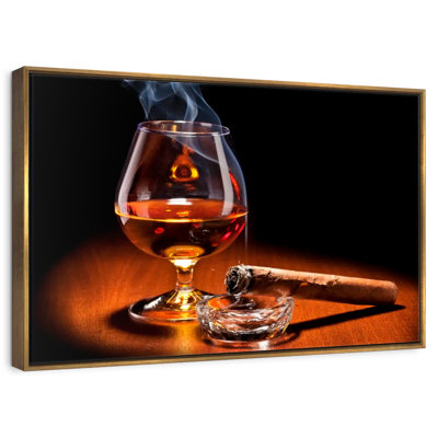 Boissons au cigare et au cognac