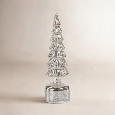 Rotating Lighted Tabletop Christmas Tree