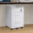 15.4'' Wide 3 -Drawer Mobile File Cabinet-727846771