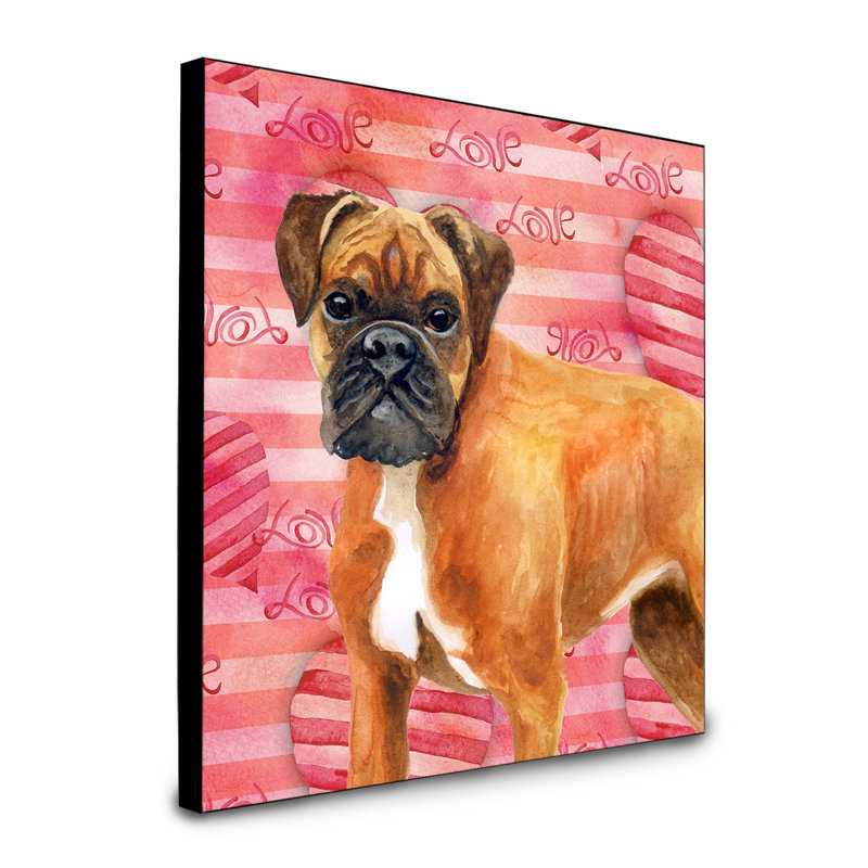 Panneau mural d’art Durflinger, Boxer