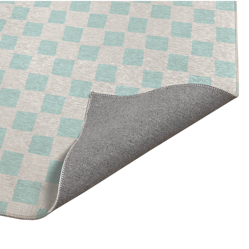 Tapis d'extérieur à carreaux antidérapant, Rectangle 5 pi x 7 pi