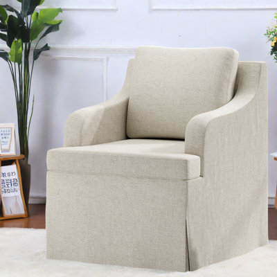 Fauteuil d'appoint en velours côtelé peu encombrant, design moderne en bois de qualité supérieure pour la maison