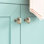 Poignée d'armoire en nickel satiné Vaile de 1-3 / 8 po (35 mm) de longueur - paquet de 10